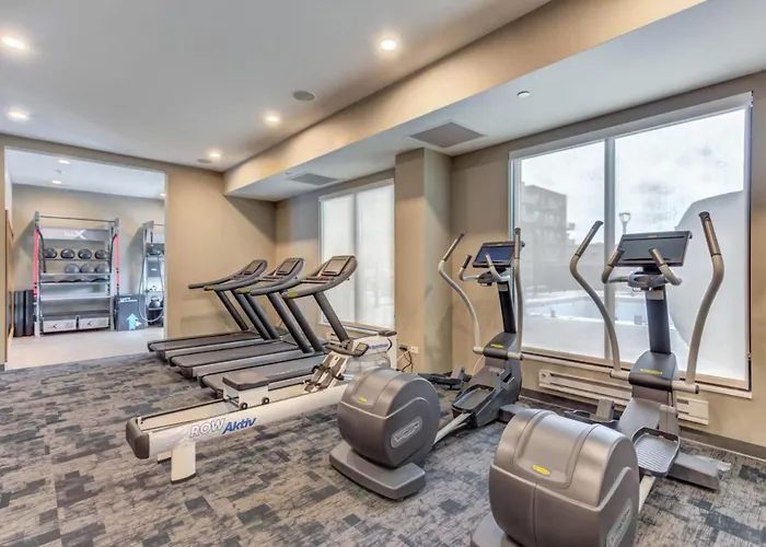 Apartment 1br W Lounge Pool Gym Nr Metra Chi-860 Elmhurst